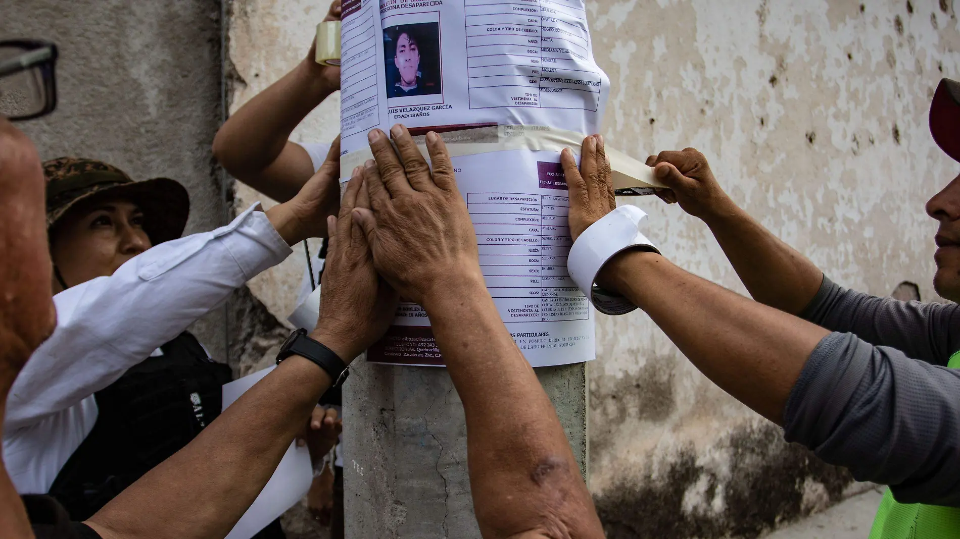 Búsqueda de personas desaparecidas